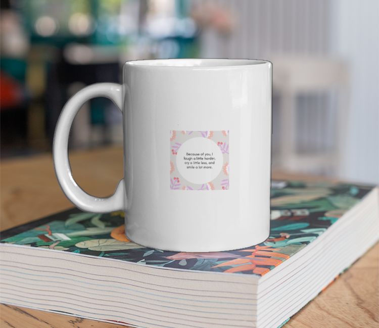 Love quote mug and notebook  Coffee Mug