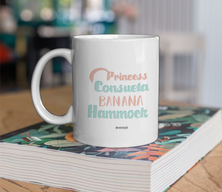 Phoebe Buffay-Princess Consuela Banana Hammock Coffee Mug