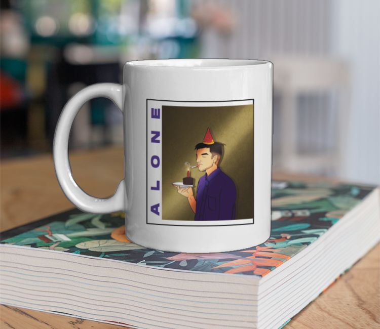 ALONE ART Coffee Mug