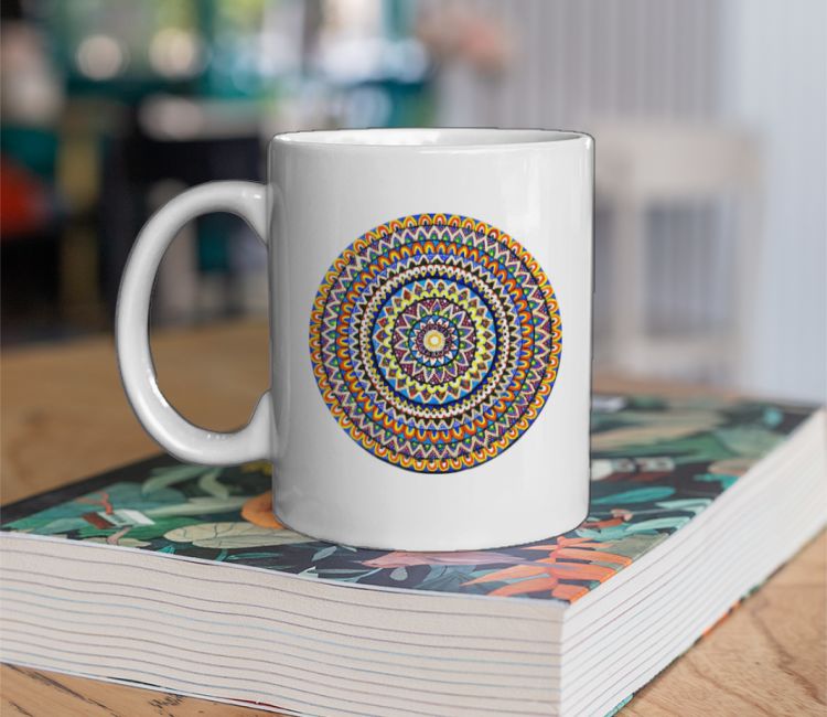 Color Mandala  Coffee Mug