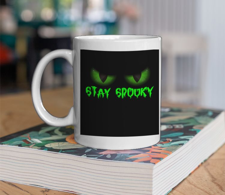 Spooky Eyes Coffee Mug