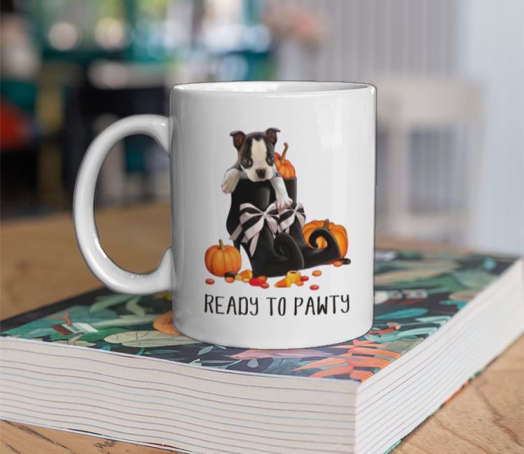 READY TO PAWTY FOR HALLOWEEN Coffee Mug