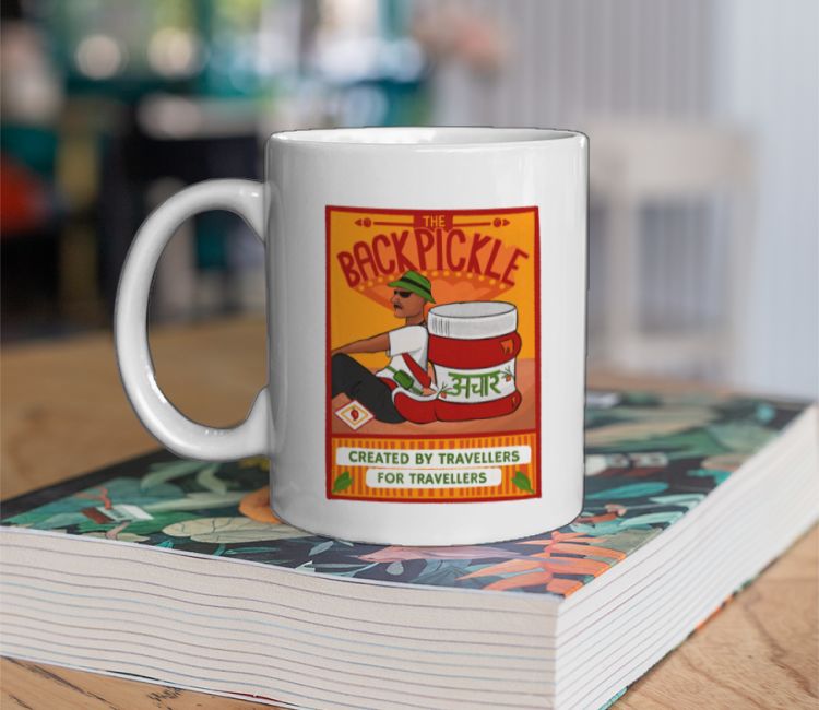 Backpickle Created by Travellers for Travellers Coffee Mug
