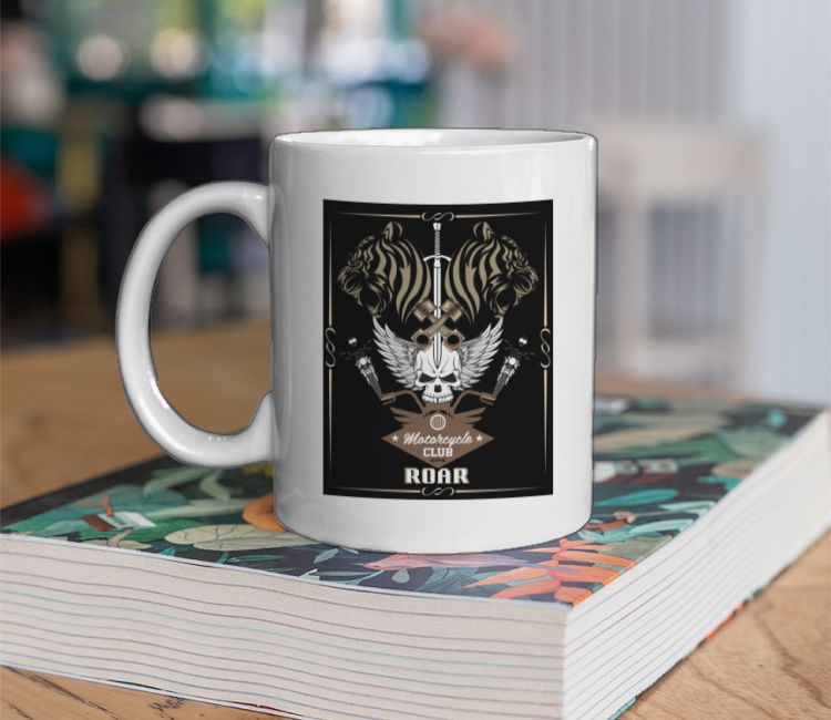 THE MOTORCYCLE CLUB ROAR EDIT Coffee Mug