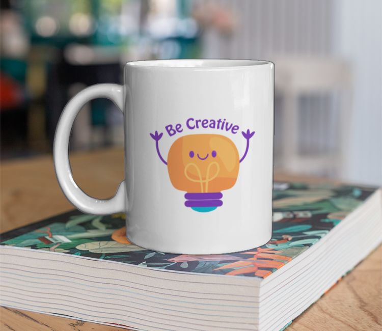 be creative, artist, designer Coffee Mug