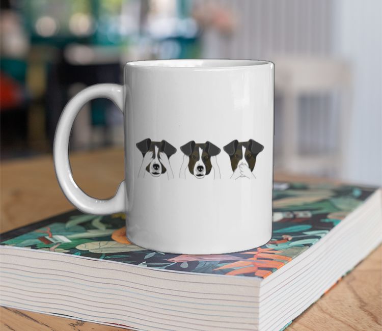 The 3 dogs design Coffee Mug