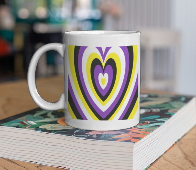 non binary pride flag Coffee Mug