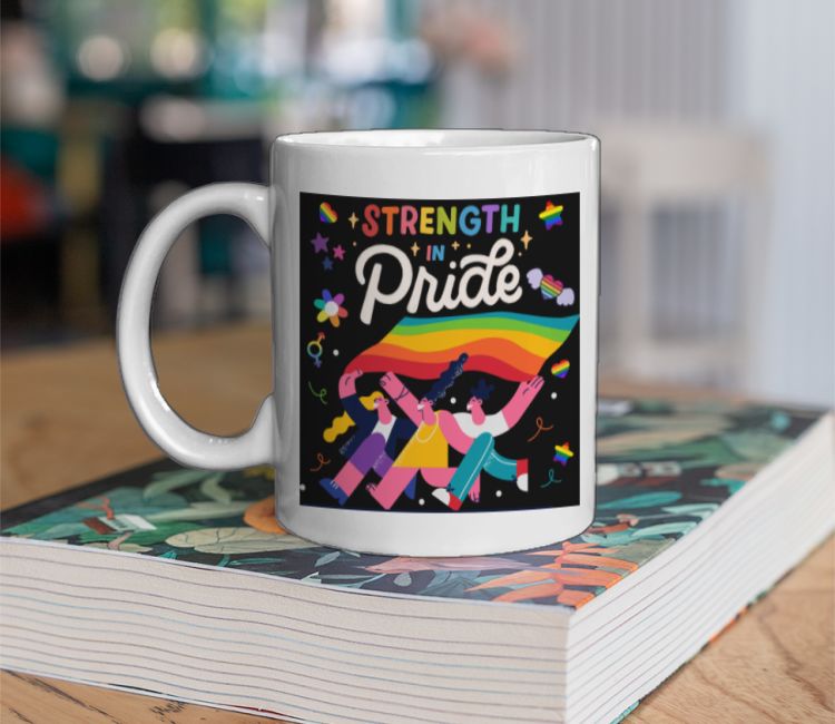 Strength in pride Coffee Mug