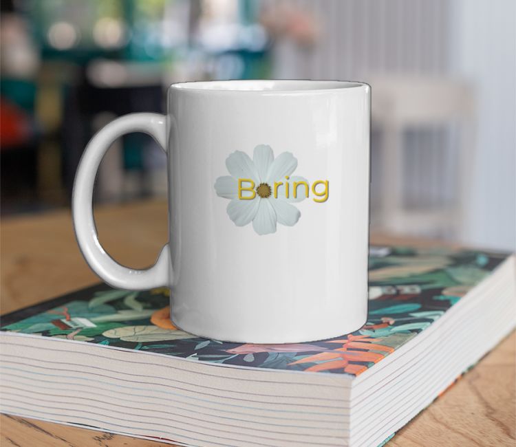 Boring Coffee Mug