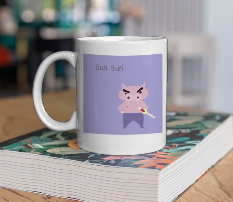 Shinchan: Buri Buri Coffee Mug