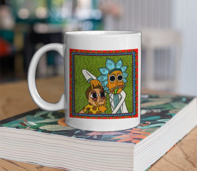 Open Your Eyes Morty Coffee Mug