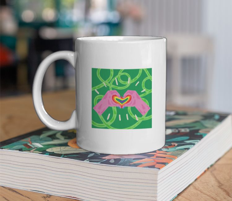 green pride Coffee Mug