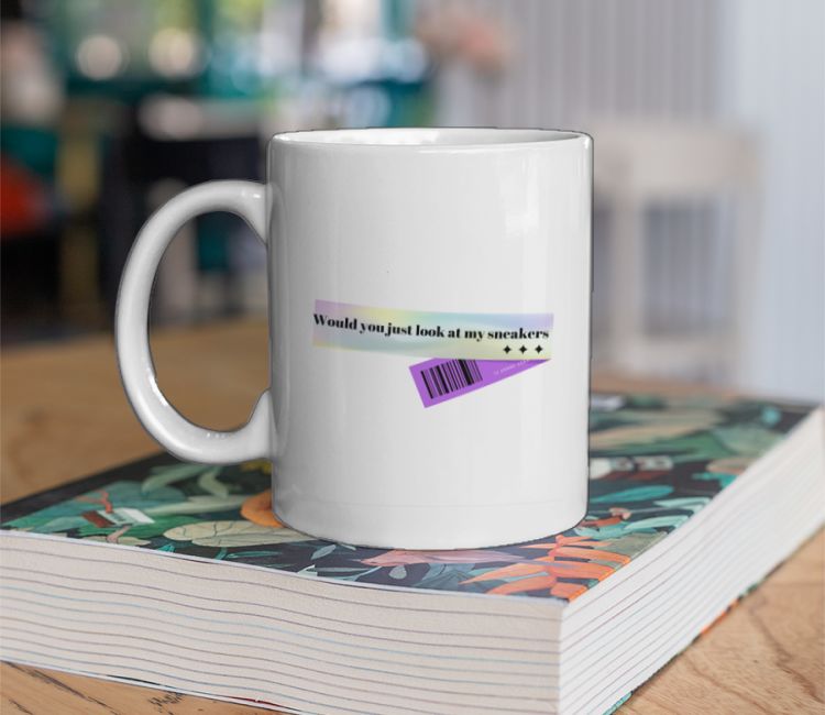 sneaker head Coffee Mug