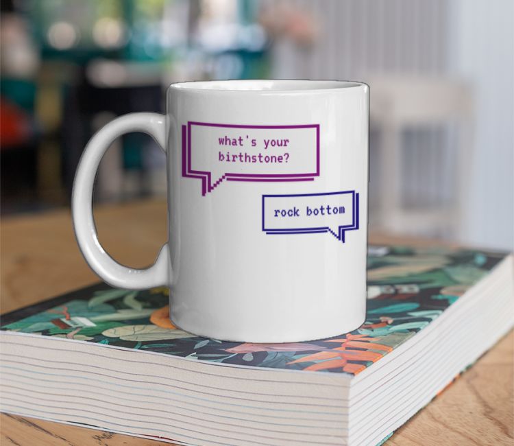 rock bottom Coffee Mug
