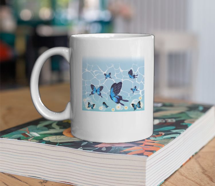 Asthetic Butterfly 🦋 Coffee Mug