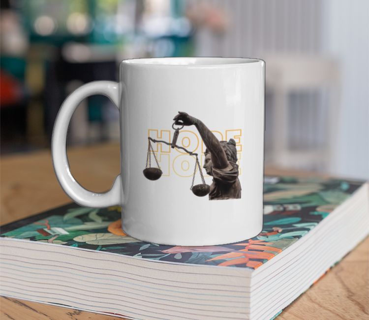 Hope text design Coffee Mug