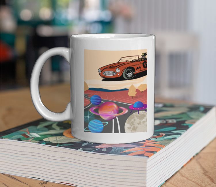 Retro Futurism Coffee Mug