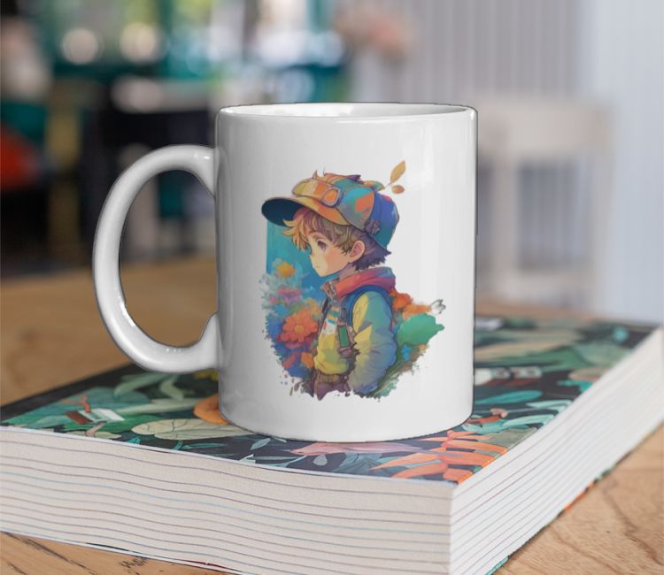 Adventurous Boy  Coffee Mug