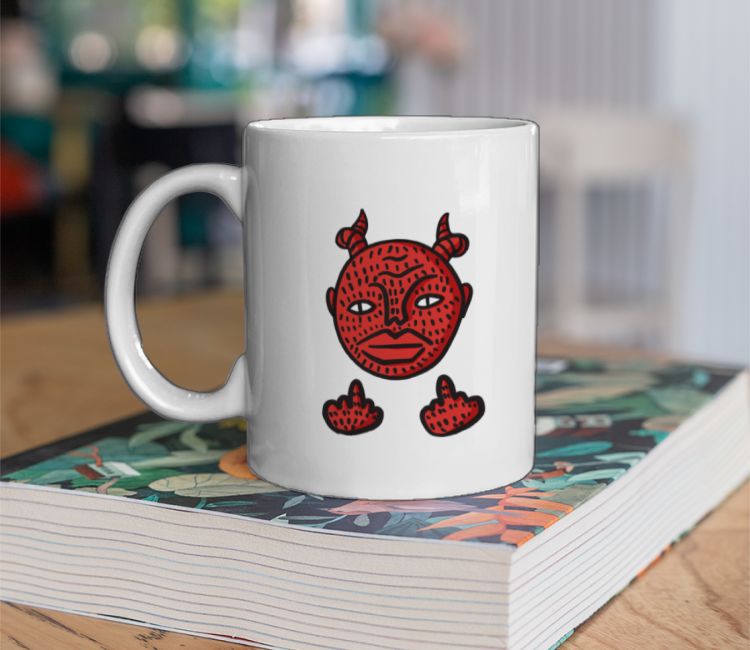 flip off Coffee Mug