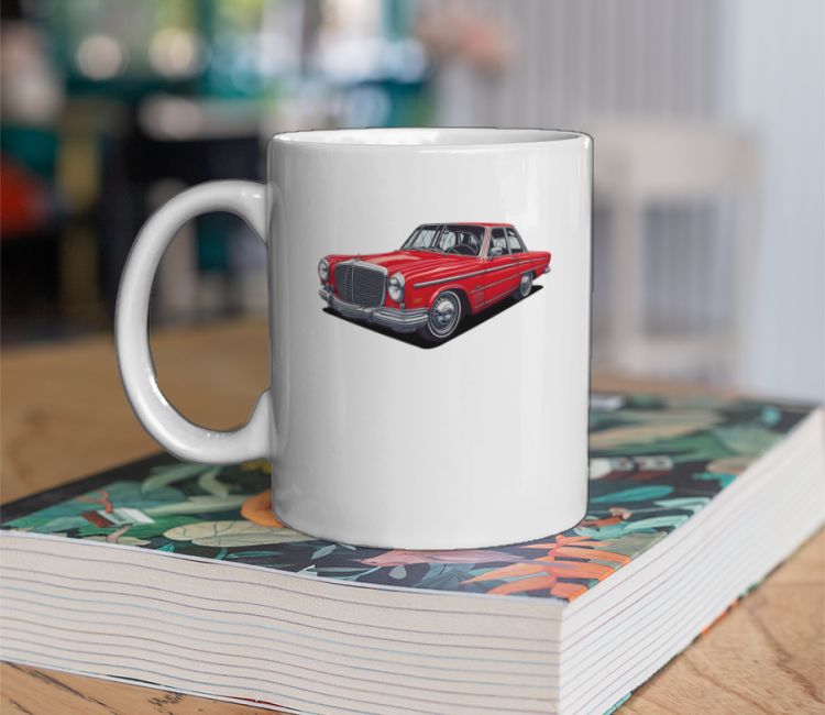 CLASSIC RED CAR Coffee Mug