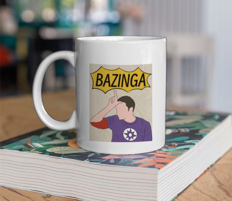 sheldon cooper - bazinga Coffee Mug