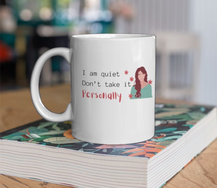 I am quiet introvert friendly  Coffee Mug