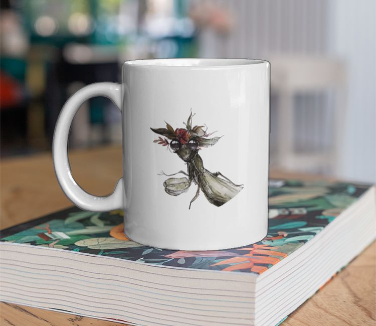 Michael - the Grasshopper  Coffee Mug