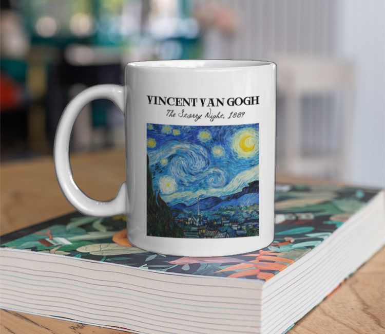 The Starry night by VV Gogh Coffee Mug