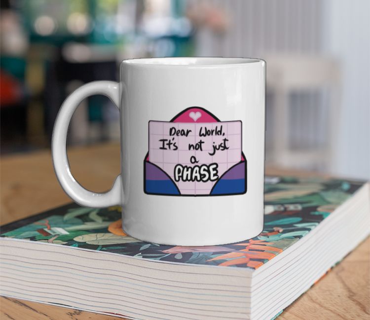 Not Just A Phase - Bi Coffee Mug