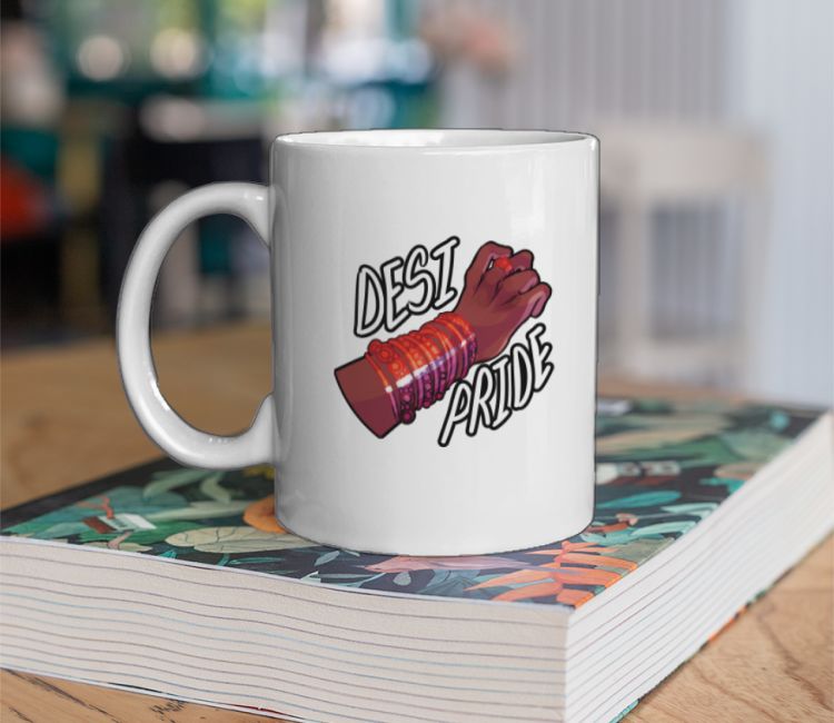 Desi Pride - Lesbian Coffee Mug