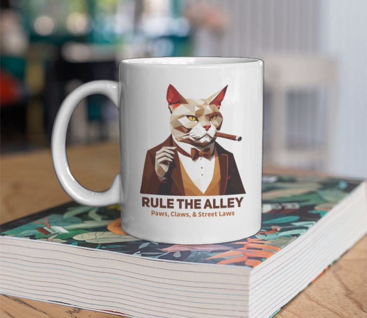Paws, Claws & Street Laws Coffee Mug