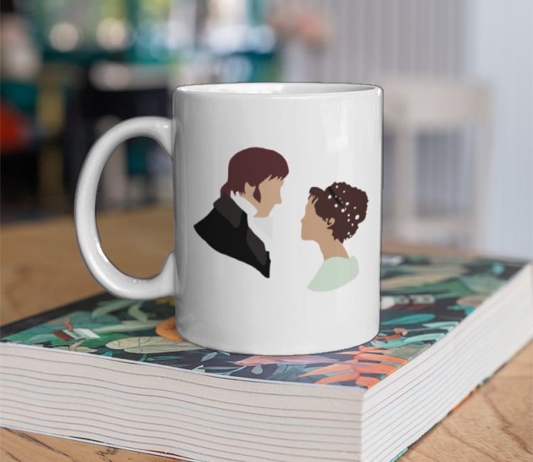 Mr Darcy & Elizabeth Coffee Mug