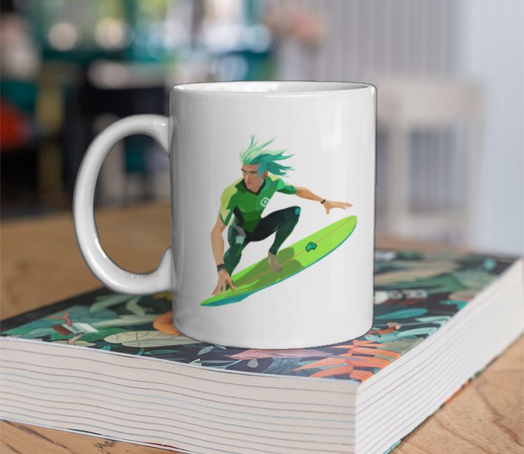 Mr. Surf Coffee Mug