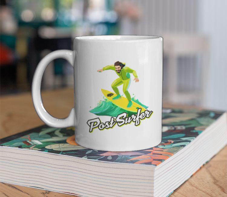 Post Malone Surfer Coffee Mug