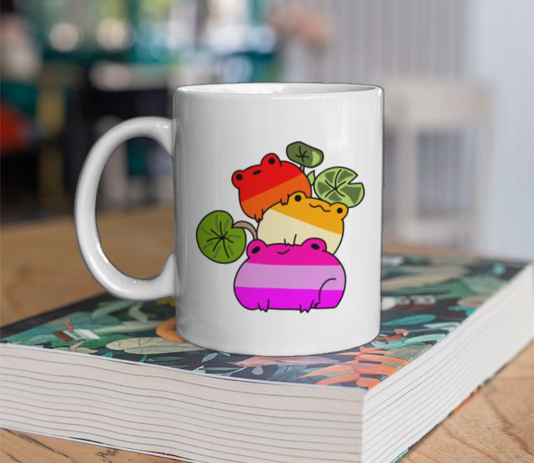 Lesbian pride Coffee Mug