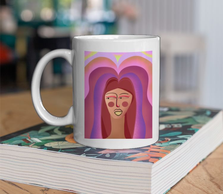 A Woman in Love Coffee Mug