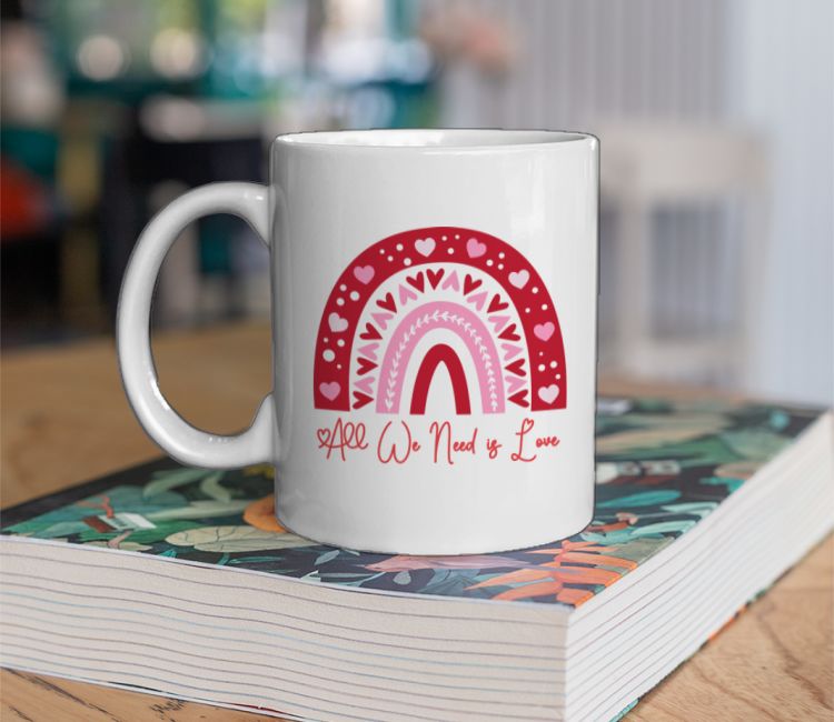 All We Need is Love Coffee Mug