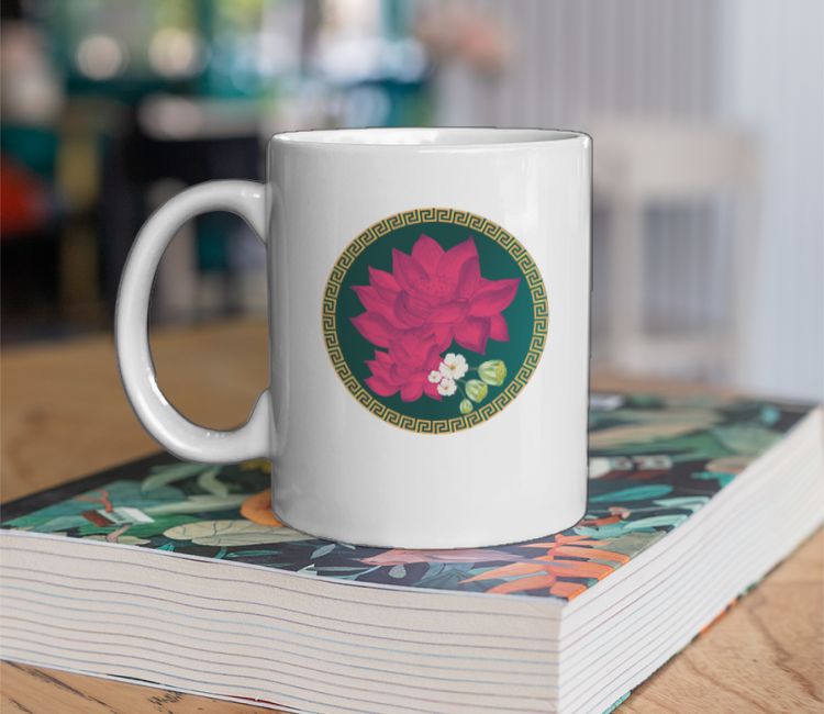 Full Bloom Flowers Coffee Mug