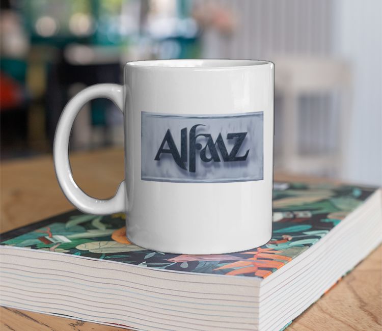 Alfaaz Text Art Coffee Mug