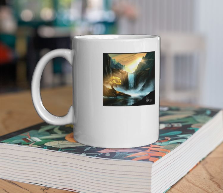 Dripped mount Coffee Mug