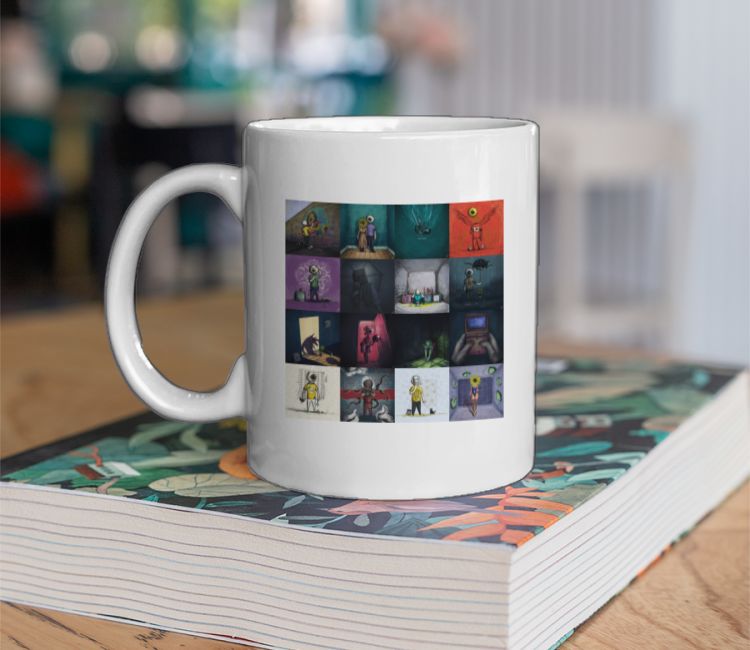 Tear of blinds Coffee Mug