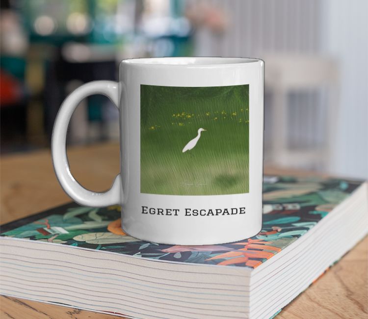 Nature: Egret Coffee Mug