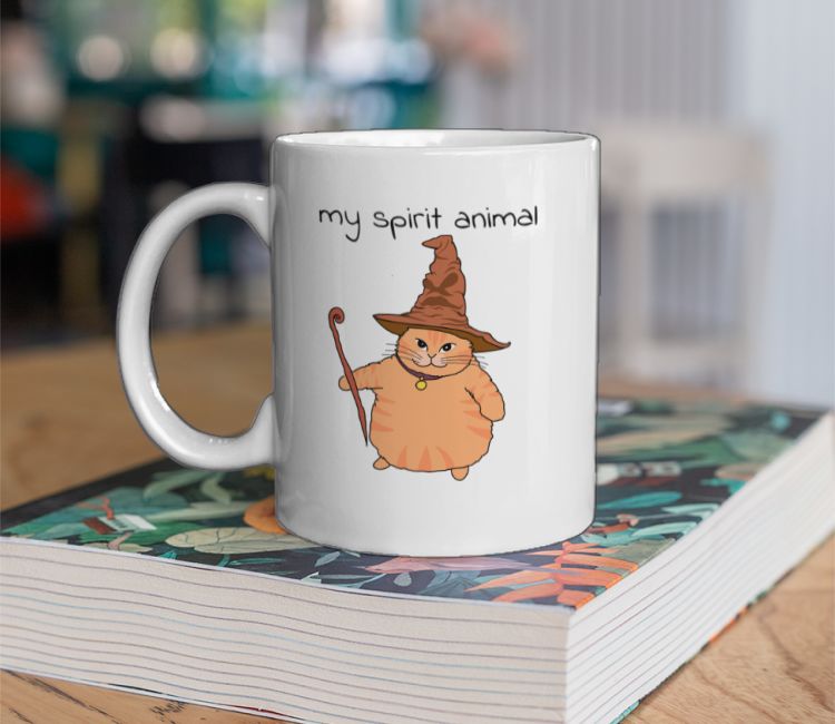 Magic cat spirit animal Coffee Mug