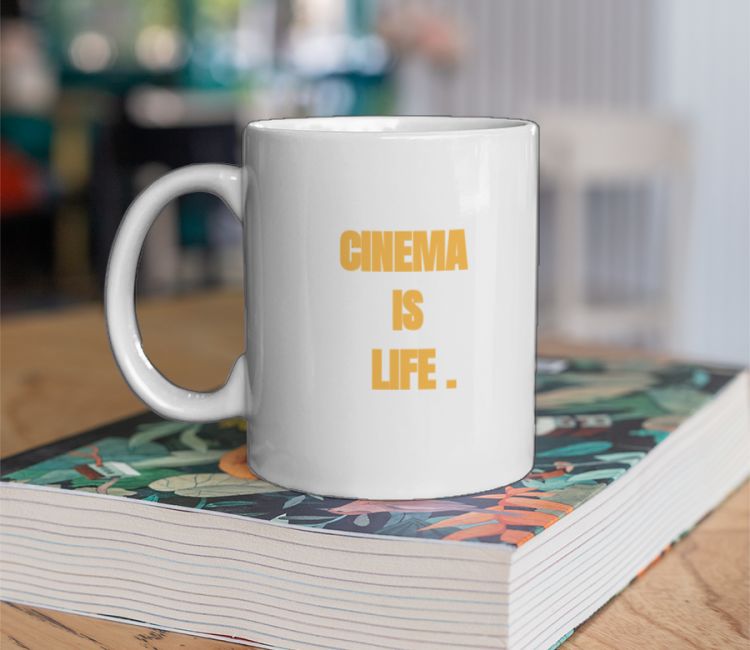 CINEMA IS LIFE #1 Coffee Mug