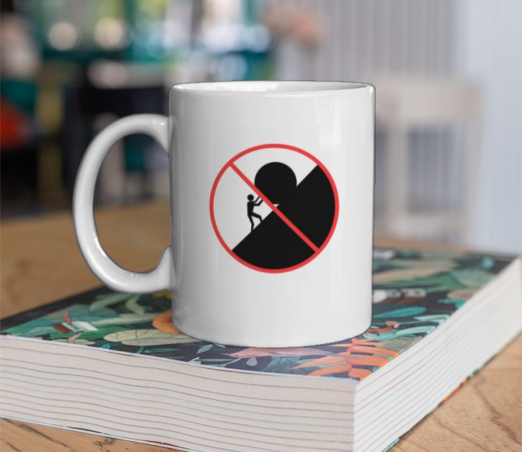 SISYPHUS greek mythology Coffee Mug