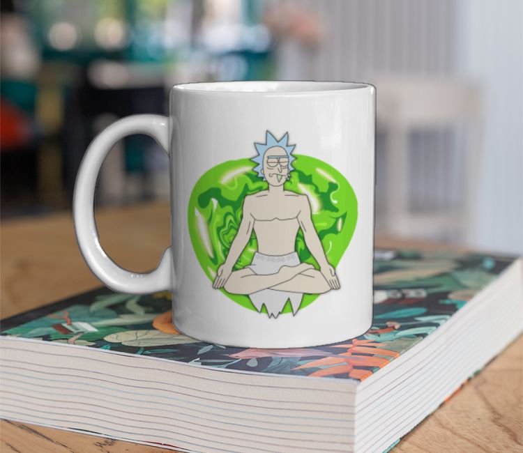 Rick and Morty Rickeshwar Coffee Mug