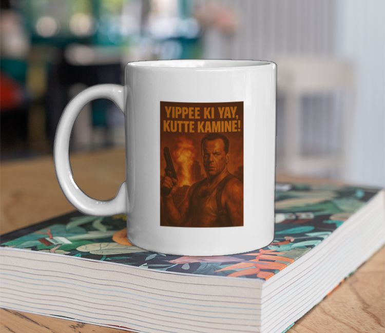 Die Hard Archival Cinema Tee Coffee Mug