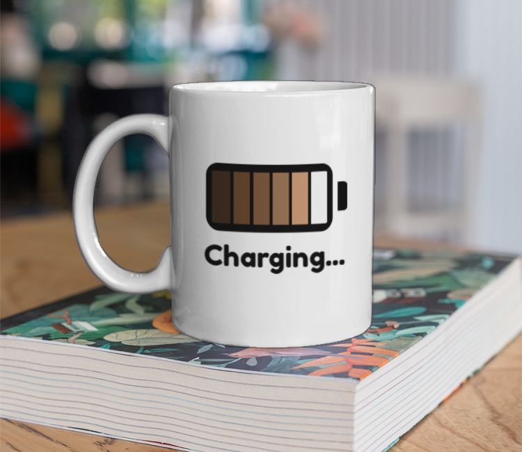 Charging Coffee Mug