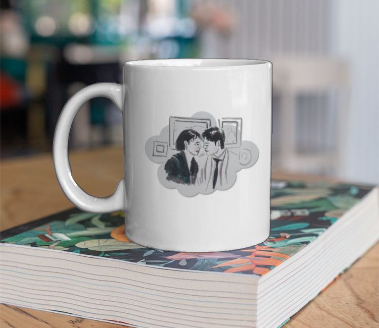 Dali and cocky prince kdrama  Coffee Mug