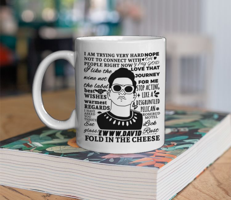 Schitts creek compilation  Coffee Mug